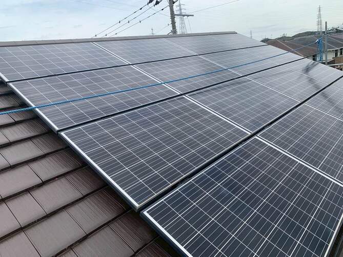 太陽光発電　施工事例