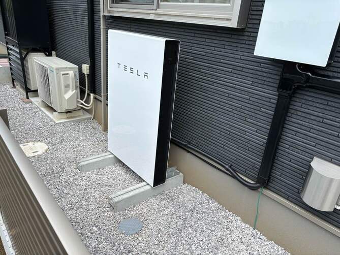 Powerwall　施工事例