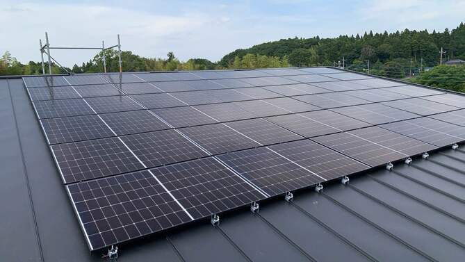太陽光発電　施工事例