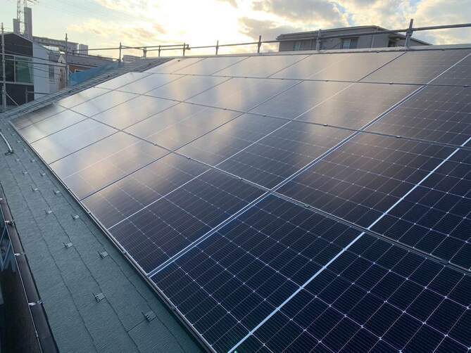 太陽光発電　施工事例