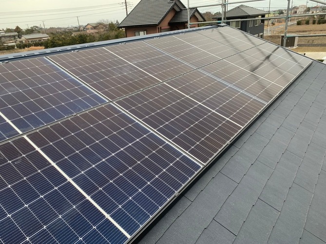 太陽光発電　施工事例