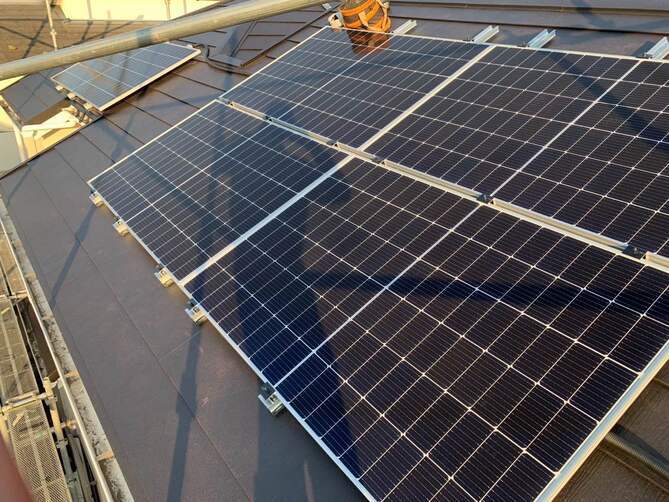 太陽光発電　施工事例