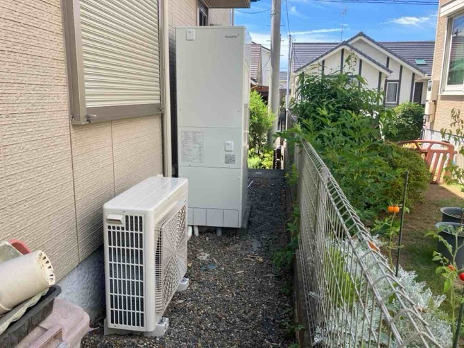 エコキュート　施工事例