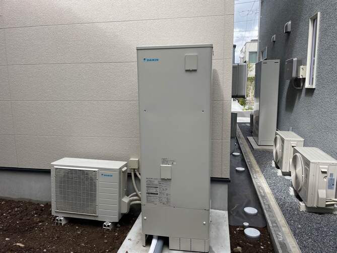 エコキュート　設置工事