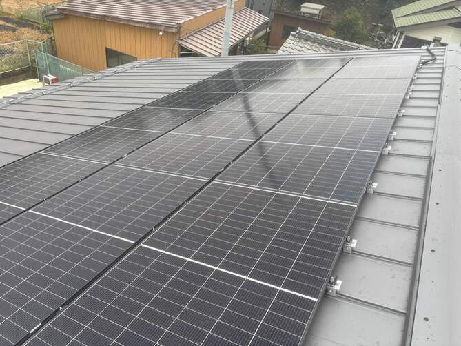 太陽光　施工事例